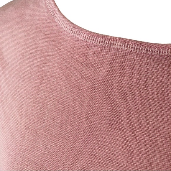 Polar Max Technical Base Layer Knit Tee Women L XL Pink Round Neck Long Sleeves - Picture 2 of 9